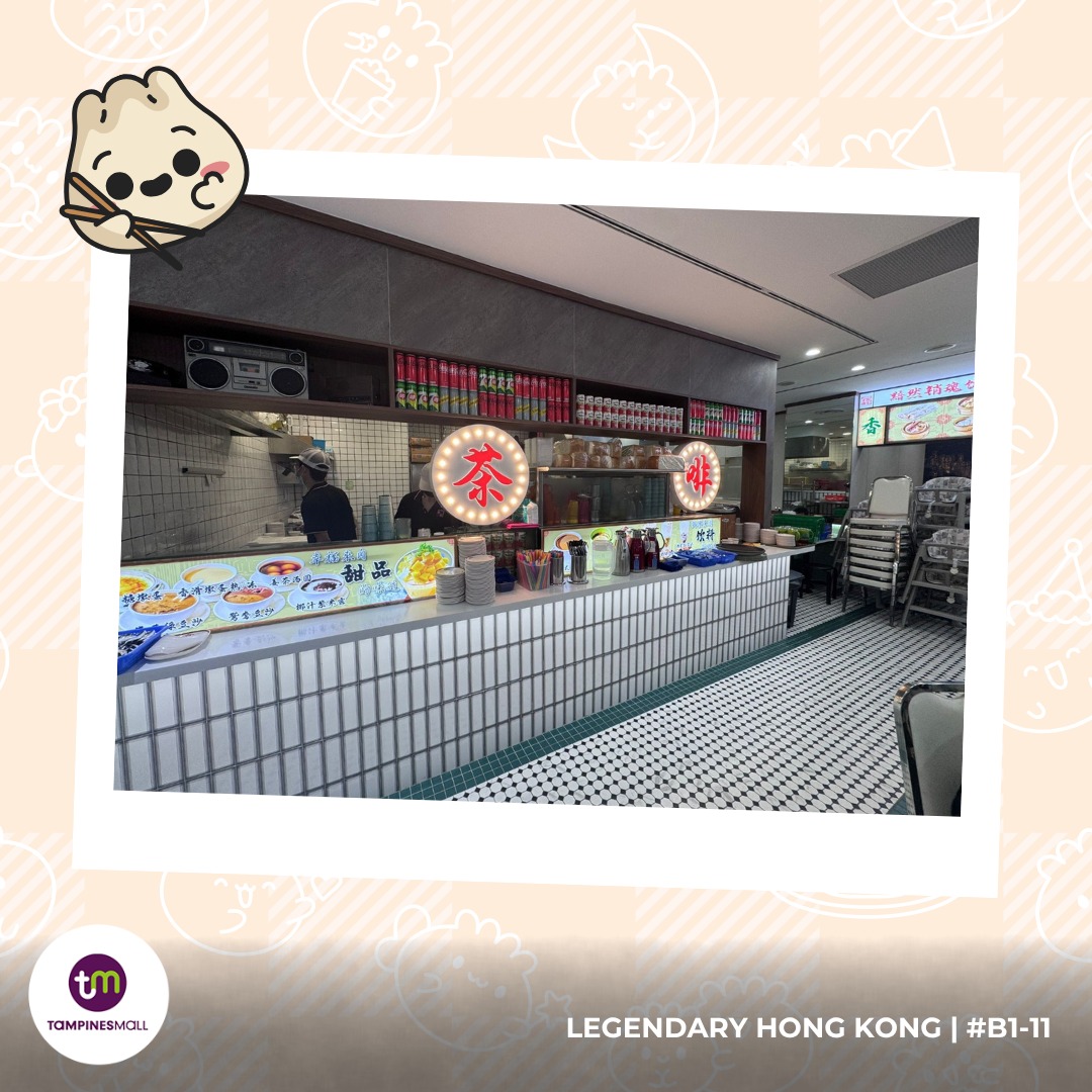 A selection of classic Hong Kong dishes, including egg tarts and milk tea