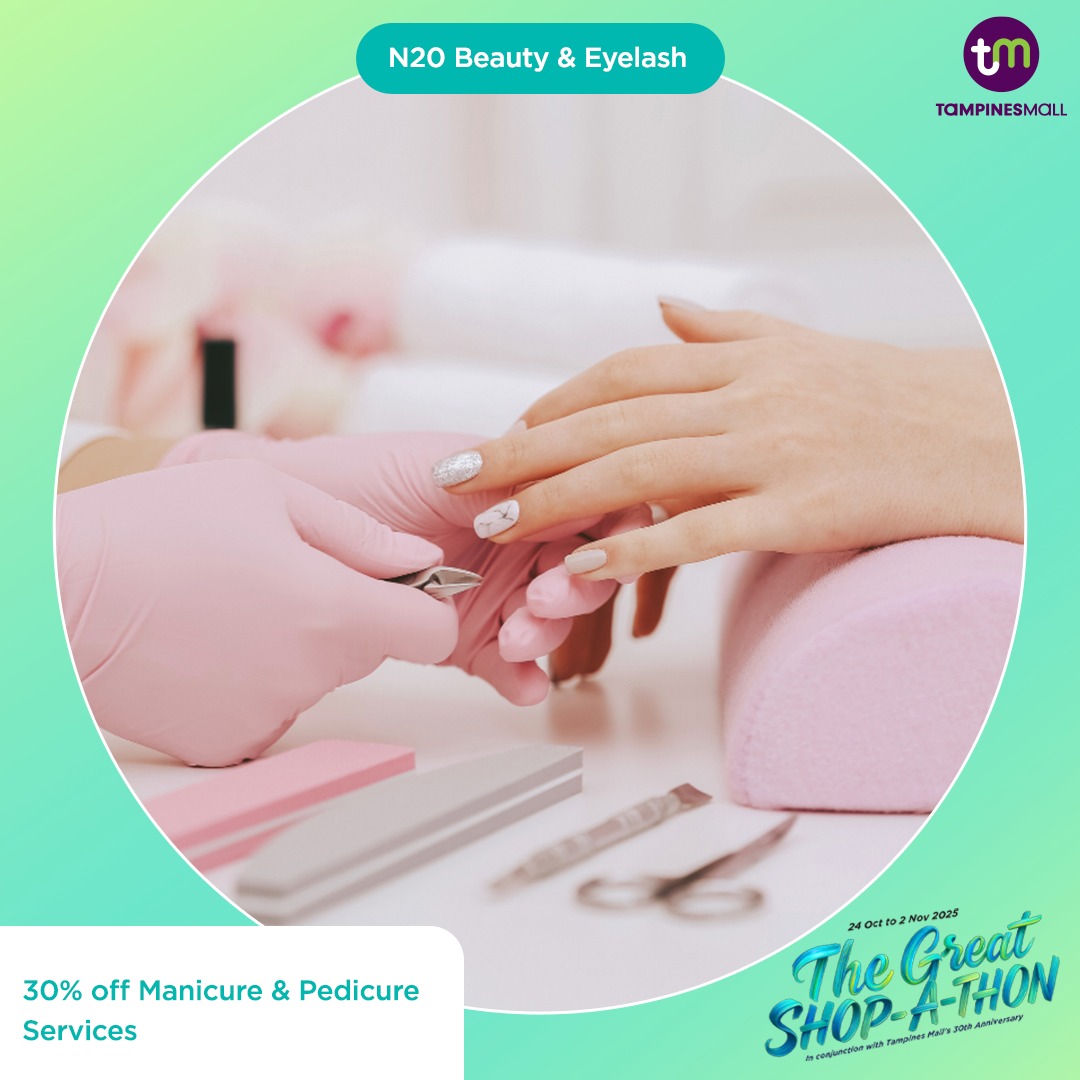 Promotional image for The Great Shop-A-Thon at Tampines Mall