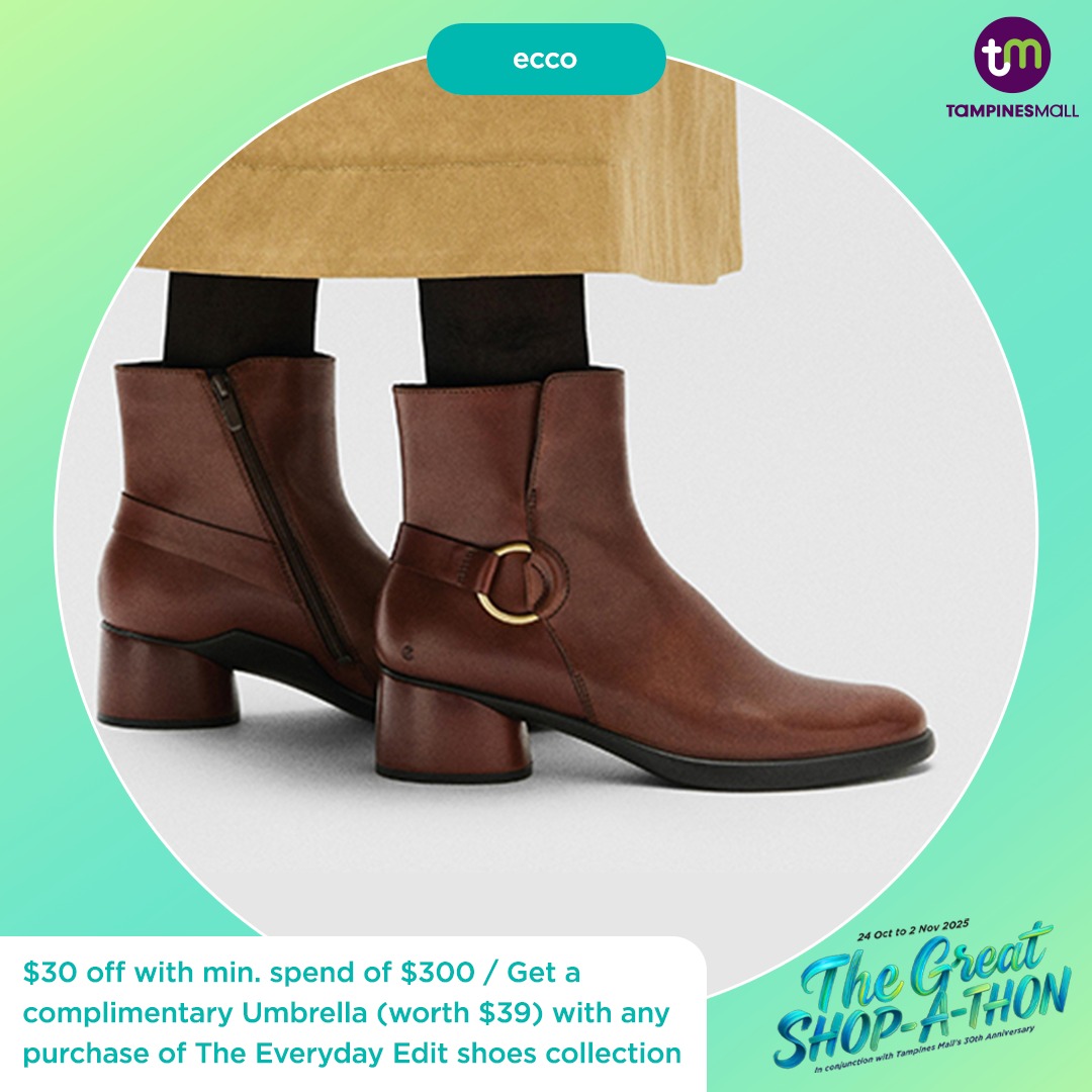 Promotional image for The Great Shop-A-Thon at Tampines Mall