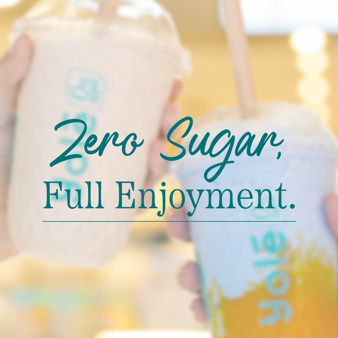 Yolé iced beverages at Tampines Mall