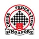 A chess grandmaster engaging in a simul exhibition