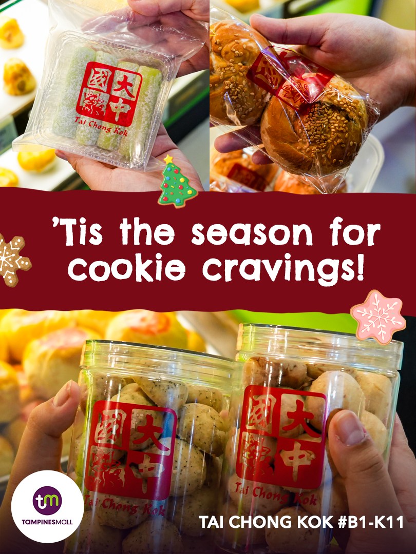 A selection of traditional Chinese pastries and cookies from Tai Chong Kok.