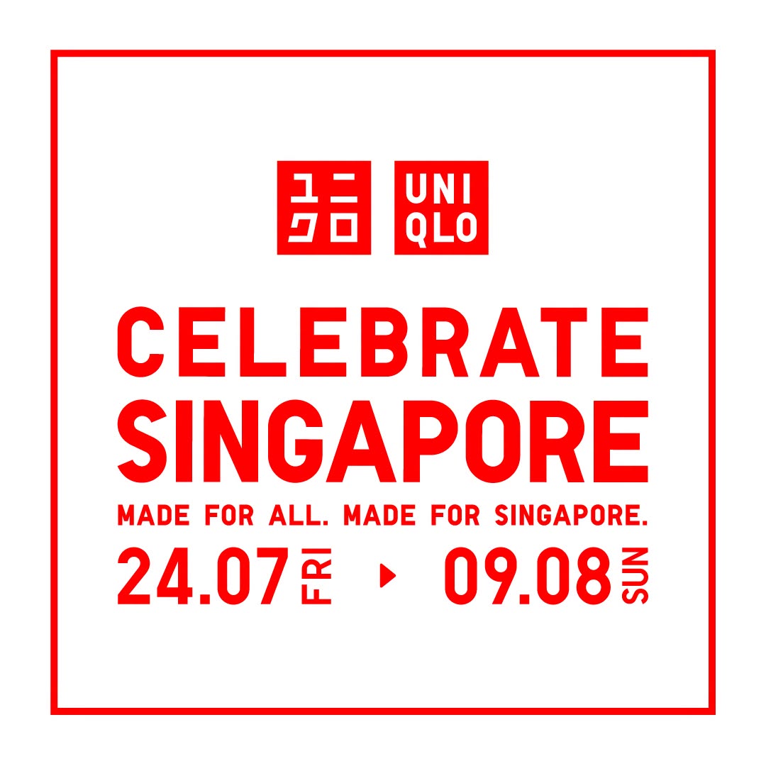 UNIQLO Celebrate Singapore National Day campaign