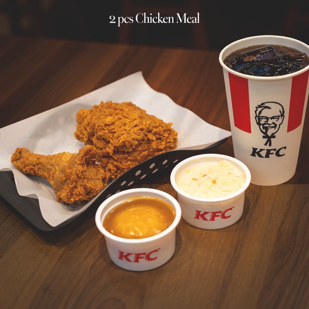 2pcs Chicken Meal at KFC Tampines Mall