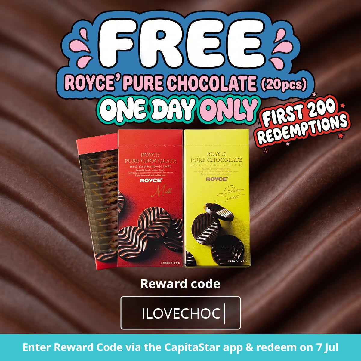 Royce' Pure Chocolate
