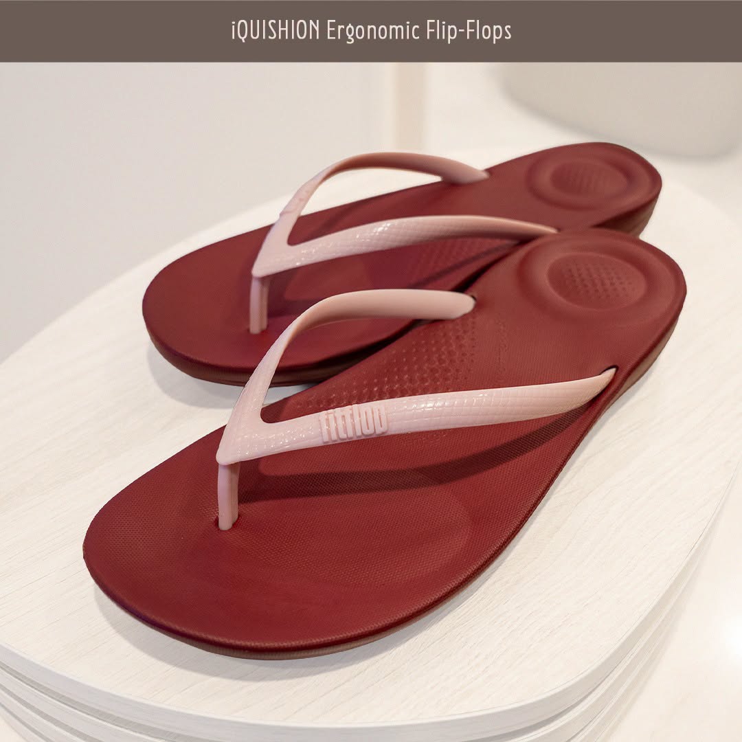 iQUISHION Ergonomic Flip-Flops