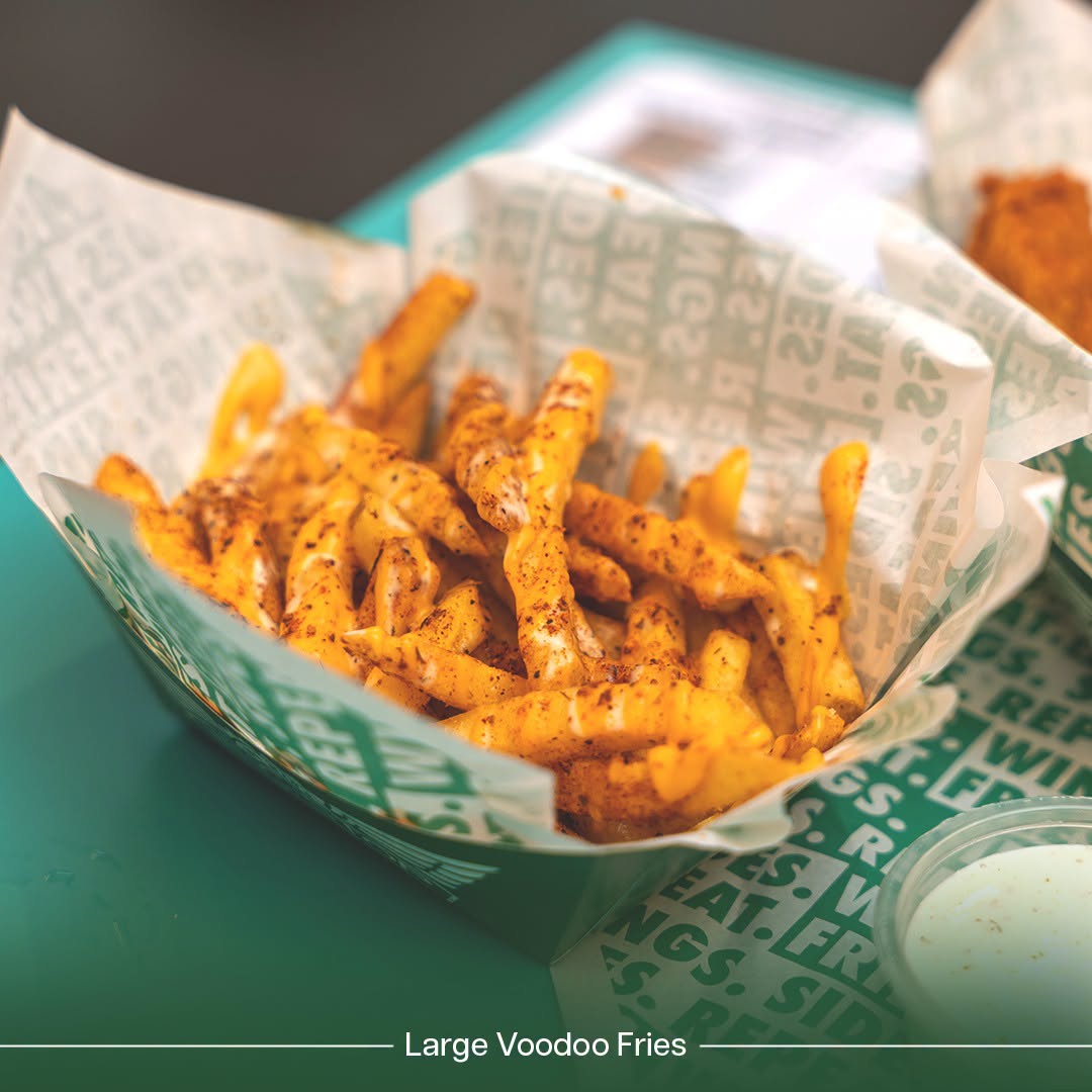 Large Voodoo Fries at Wingstop