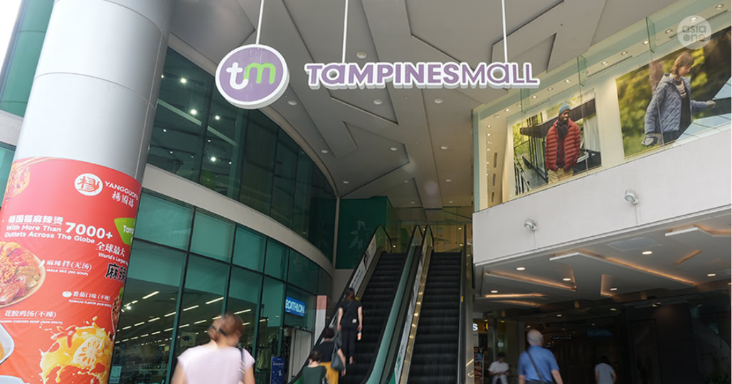 Modern architecture in Tampines HDB estate