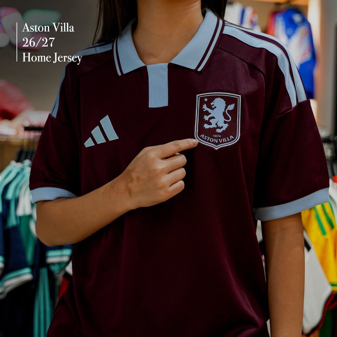 Aston Villa 26/27 Home Jersey at Weston Corp
