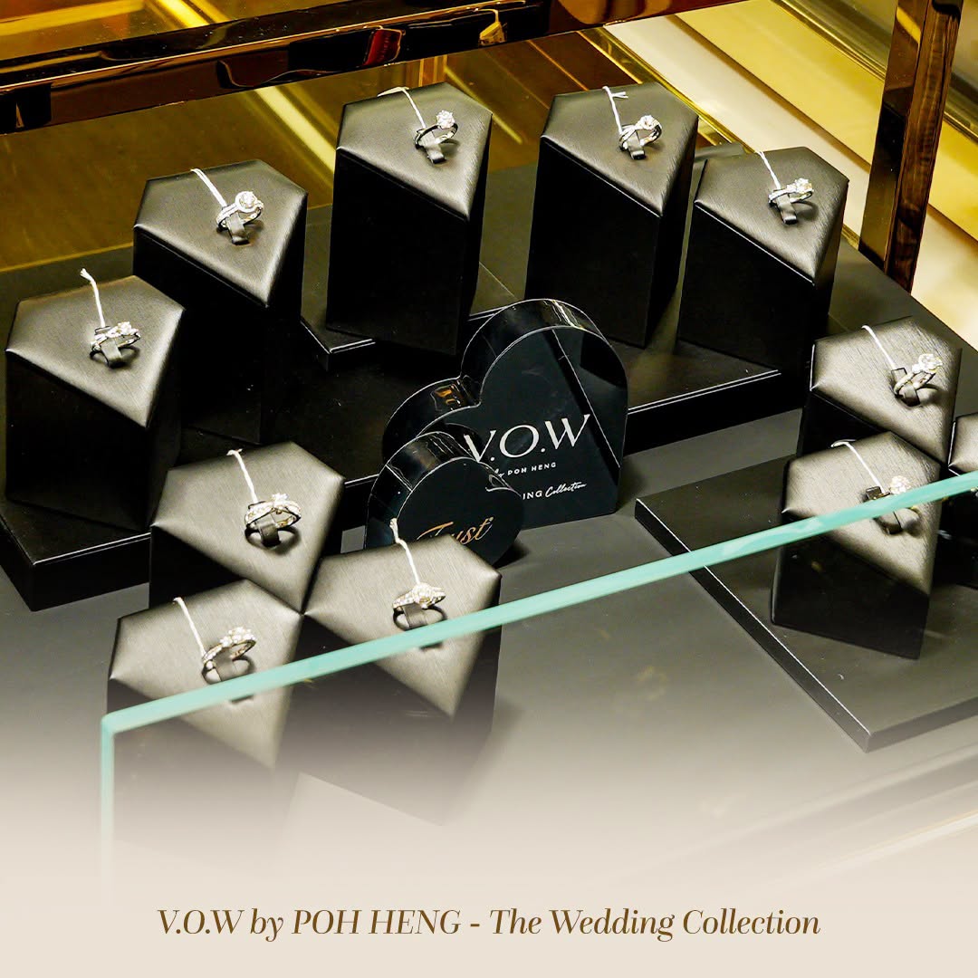 V.O.W by Poh Heng wedding collection rings