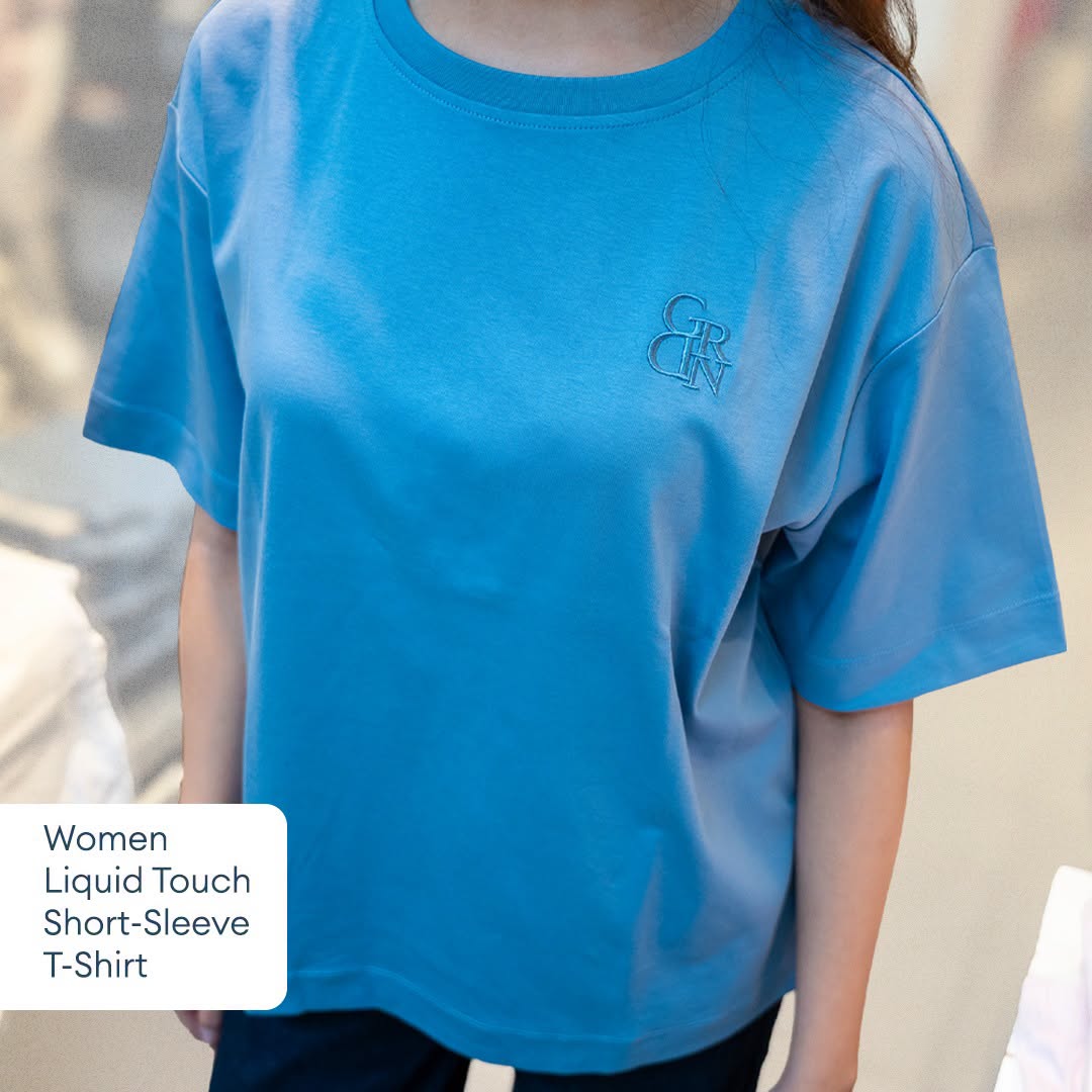 Women Liquid Touch Short-Sleeve T-Shirt