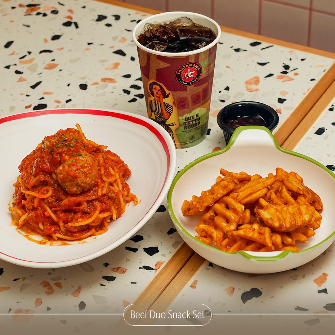 Beef Duo Snack Set at PastaMania Tampines Mall