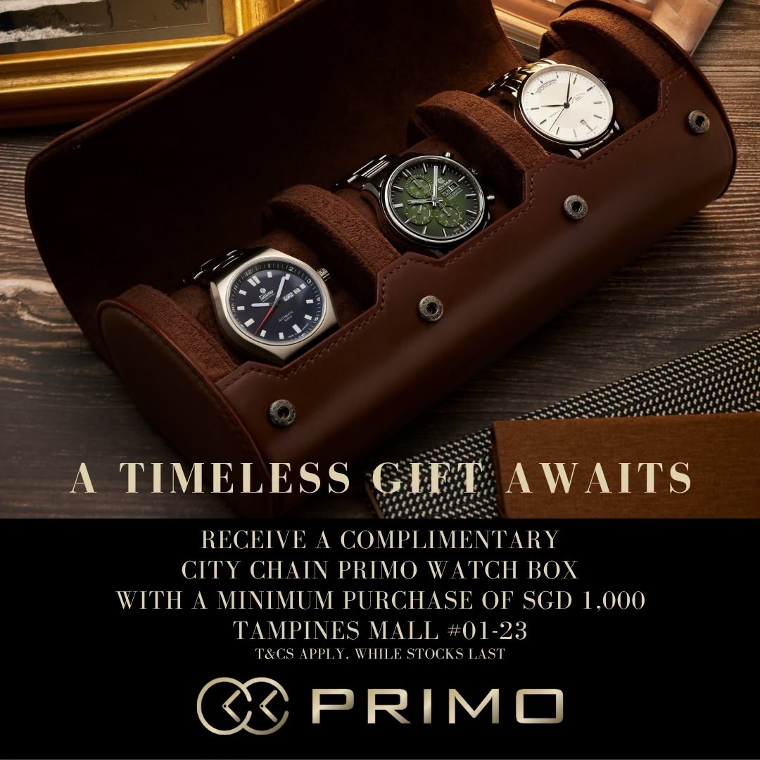 Seiko watch at City Chain Tampines Mall
