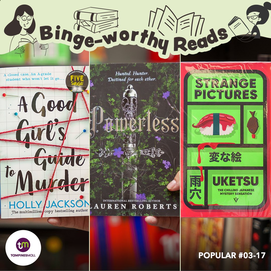 A collection of trending fantasy and mystery novels