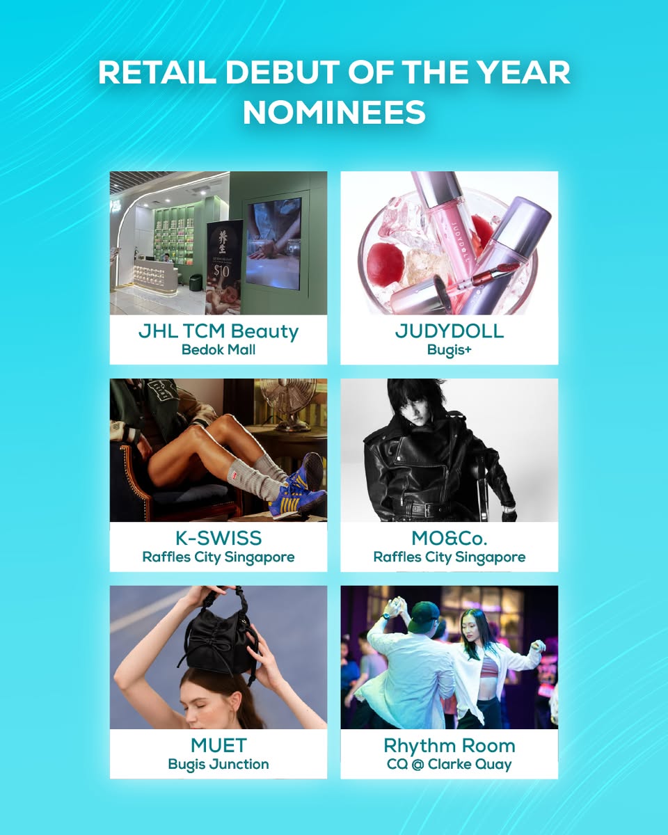 Vibrant retail store interior in a CapitaLand mall