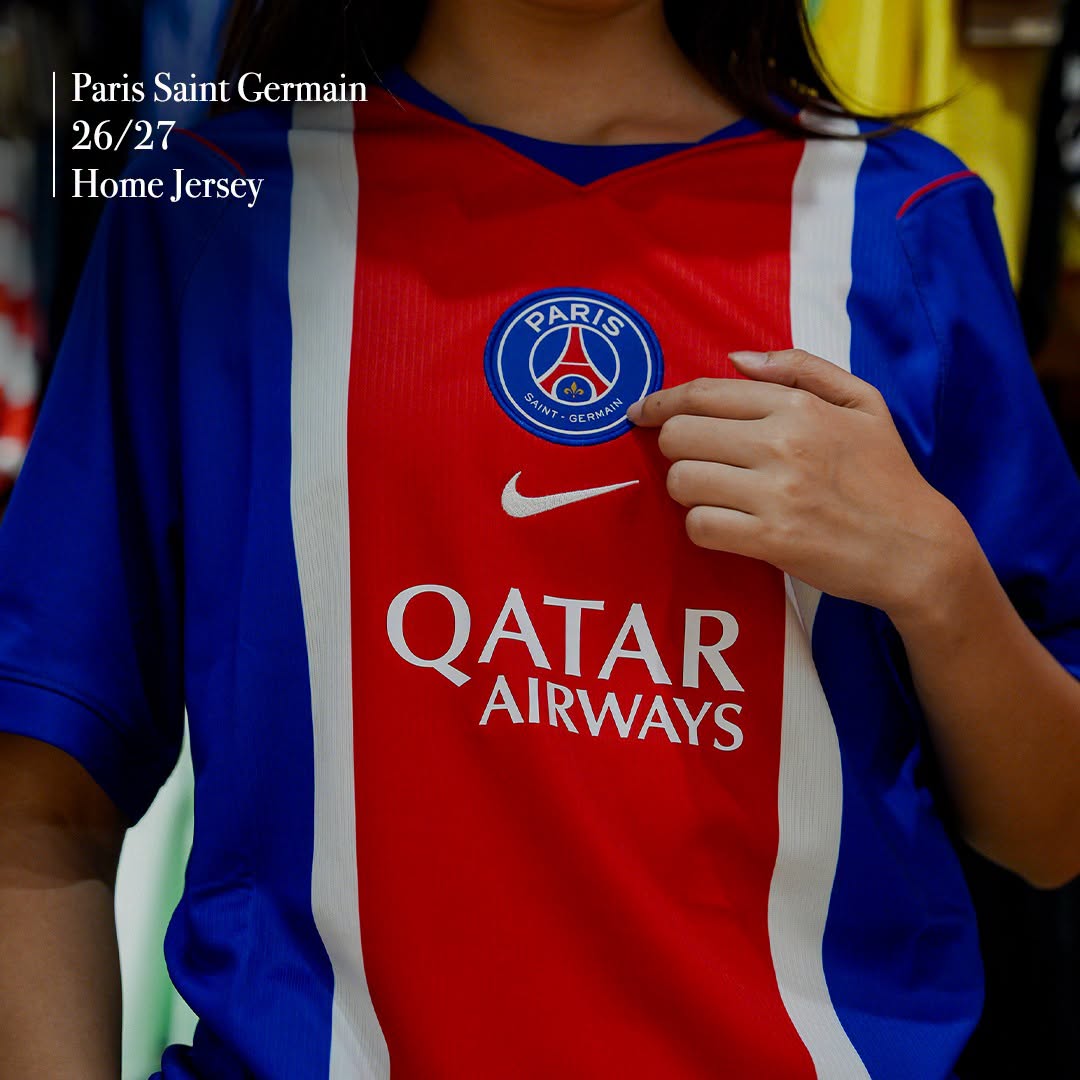 Paris Saint-Germain 26/27 Home Jersey at Weston Corp