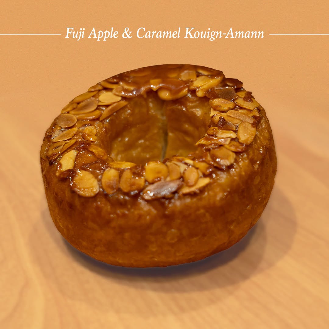 Fuji Apple & Caramel Kouign-Amann from Gokoku Japanese Bakery