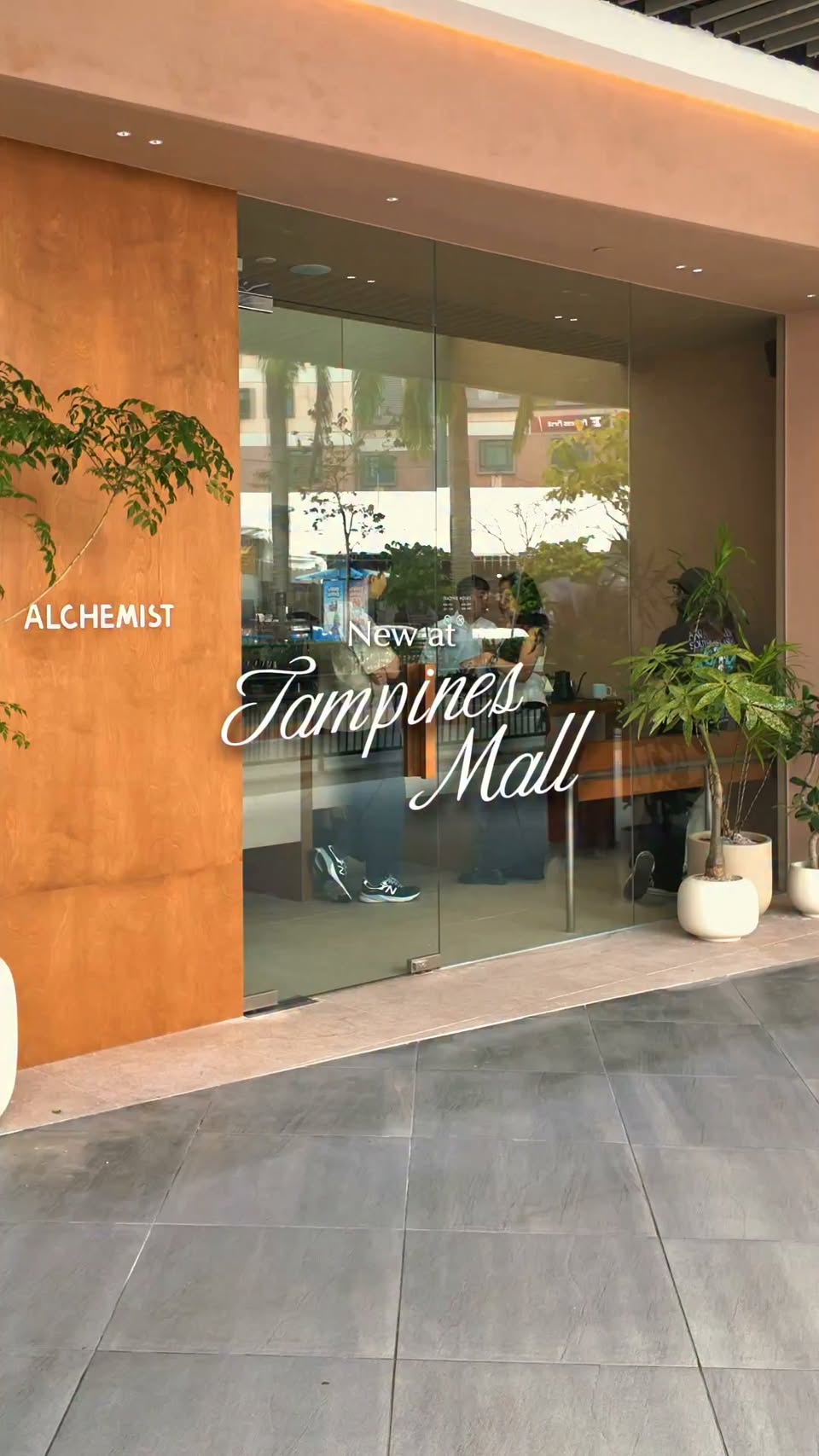 Alchemist coffee shop at Tampines Mall