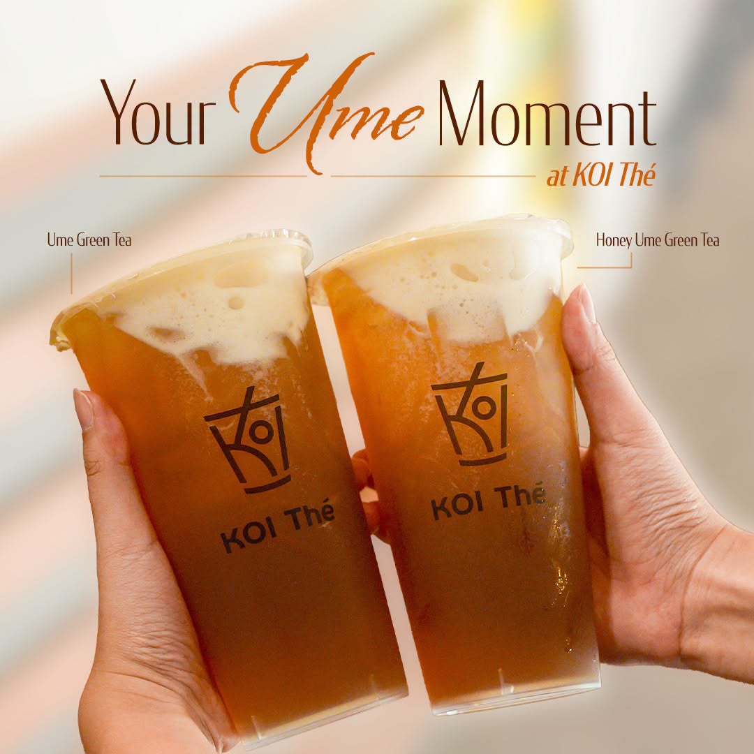 KOI The Ume Green Tea and Honey Ume Green Tea