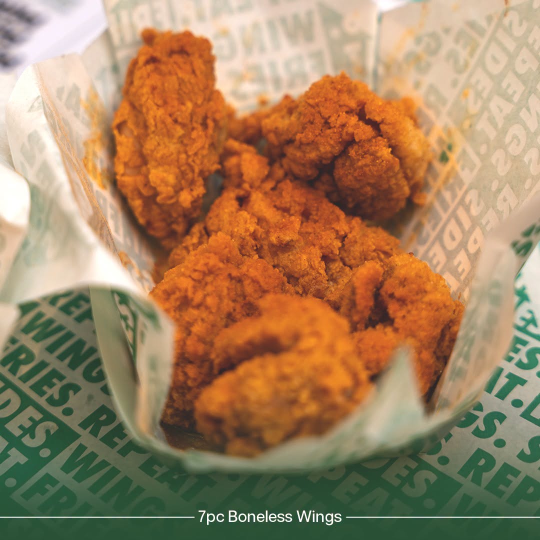 7pc Boneless Wings at Wingstop