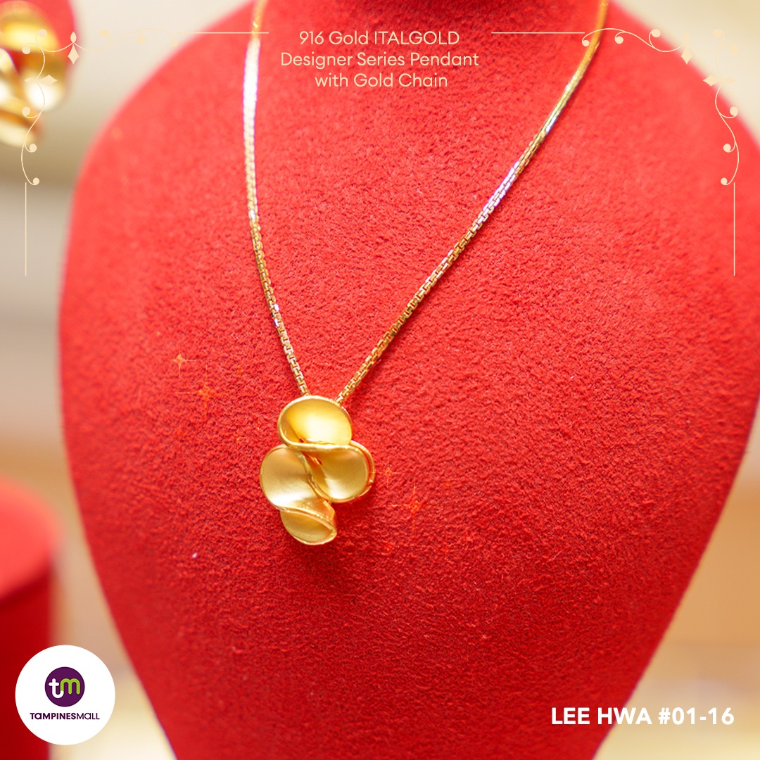 A stunning showcase of the 916 Gold ITALGOLD Designer Series.