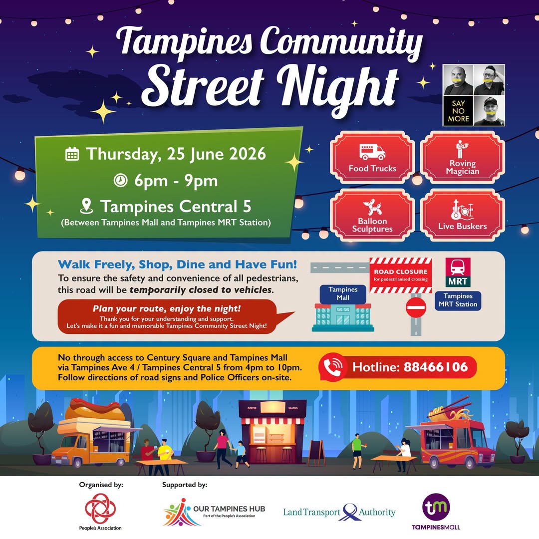 Tampines Community Street Night event