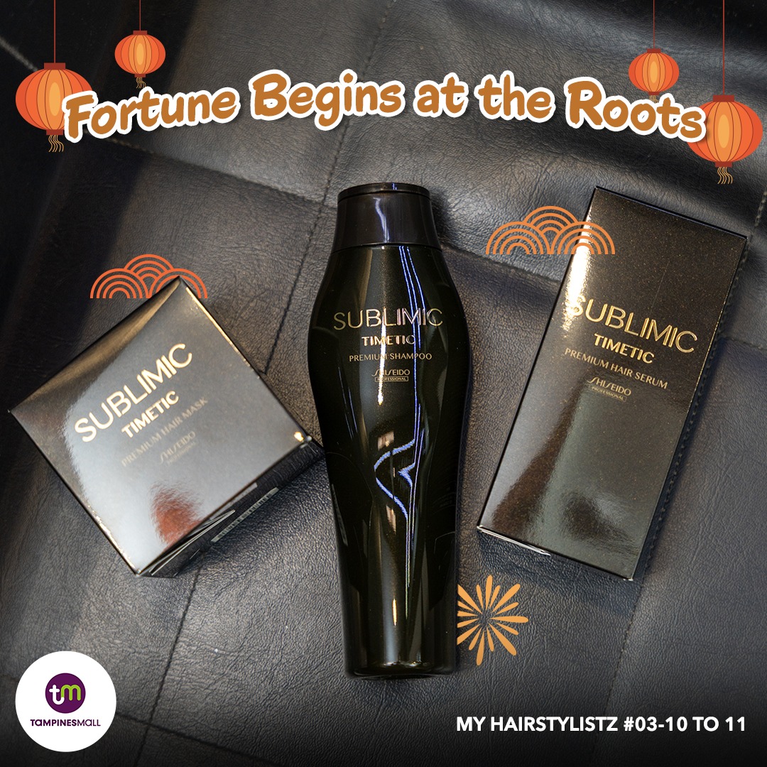 Interior of My Hairstylistz salon at Tampines Mall