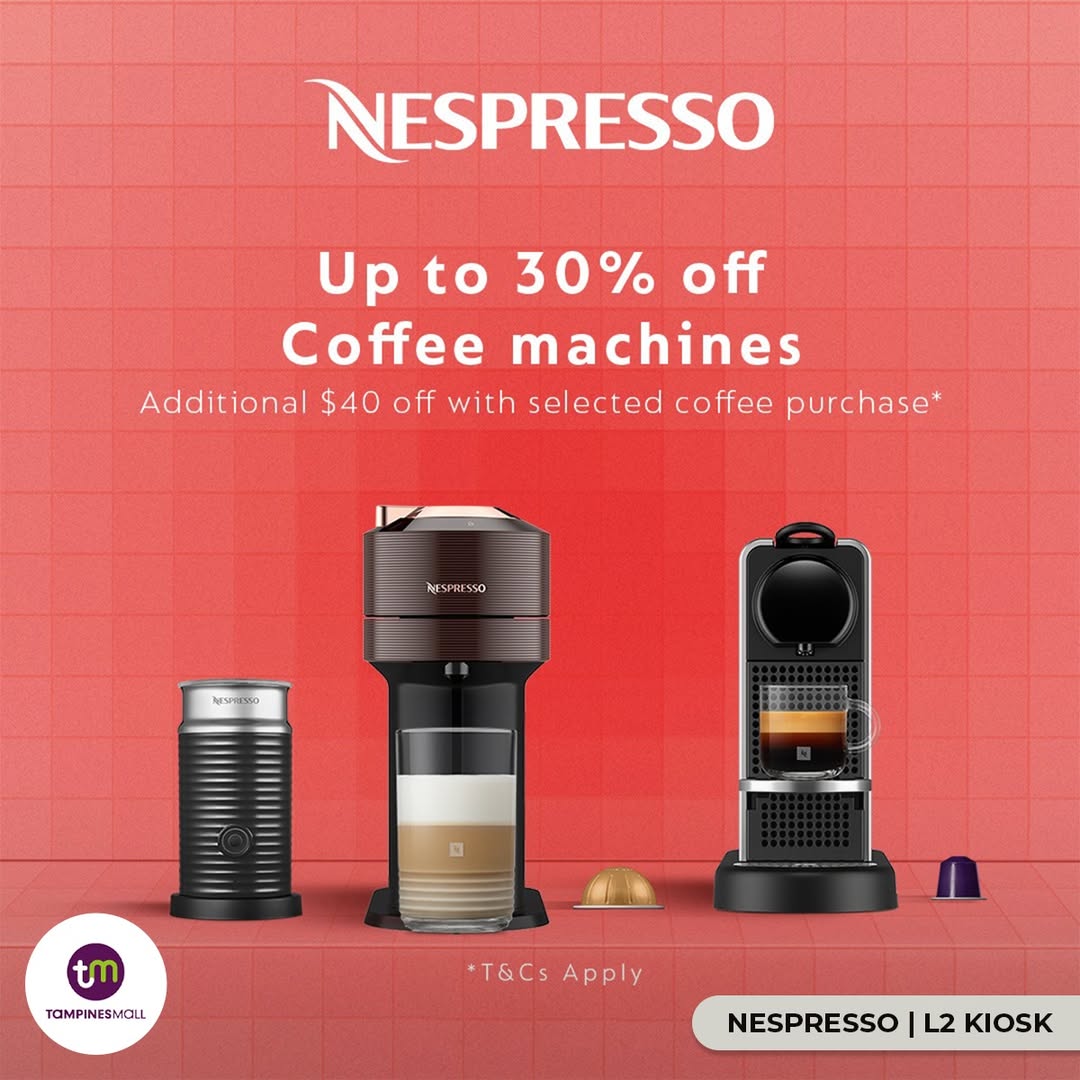 Nespresso 40th Anniversary Celebration Display