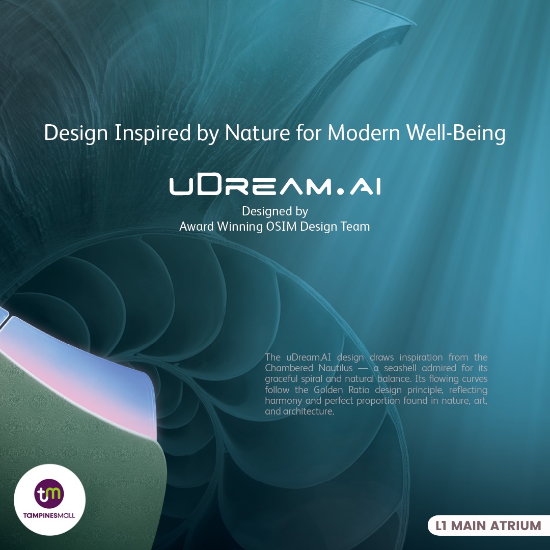 Wellness experience at the Tampines Mall atrium