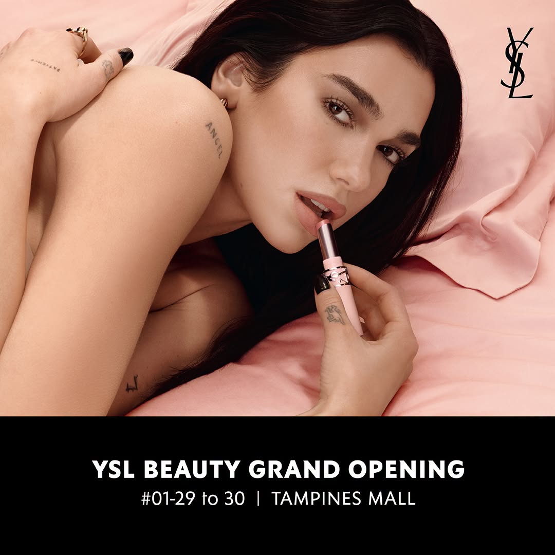 YSL Beauty grand opening at Tampines Mall