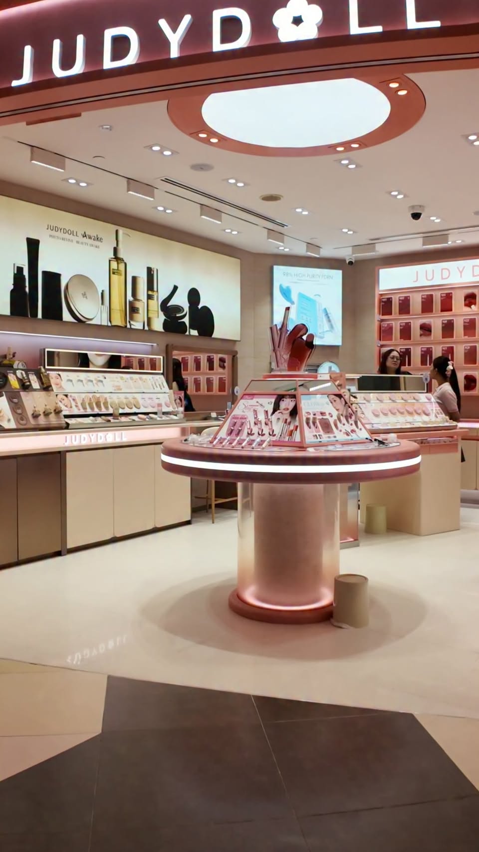 JUDYDOLL store interior at Tampines Mall