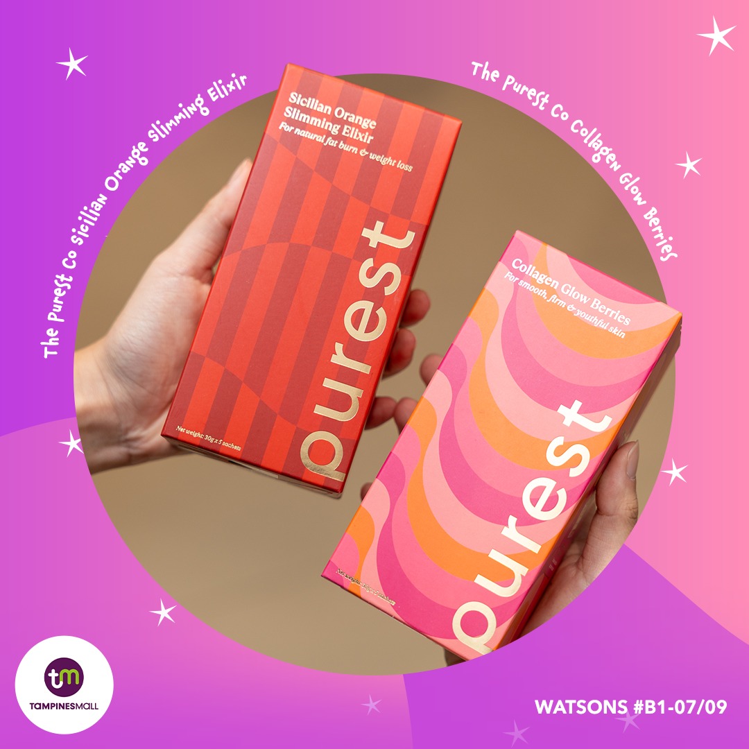 The Purest Co. Sicilian Orange Slimming Elixir and Collagen Glow Berries