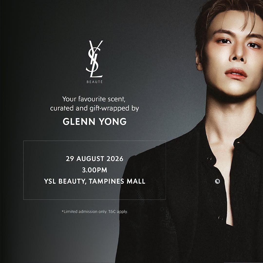 YSL Beauty Store Manager of the Day with Glenn Yong at Tampines Mall