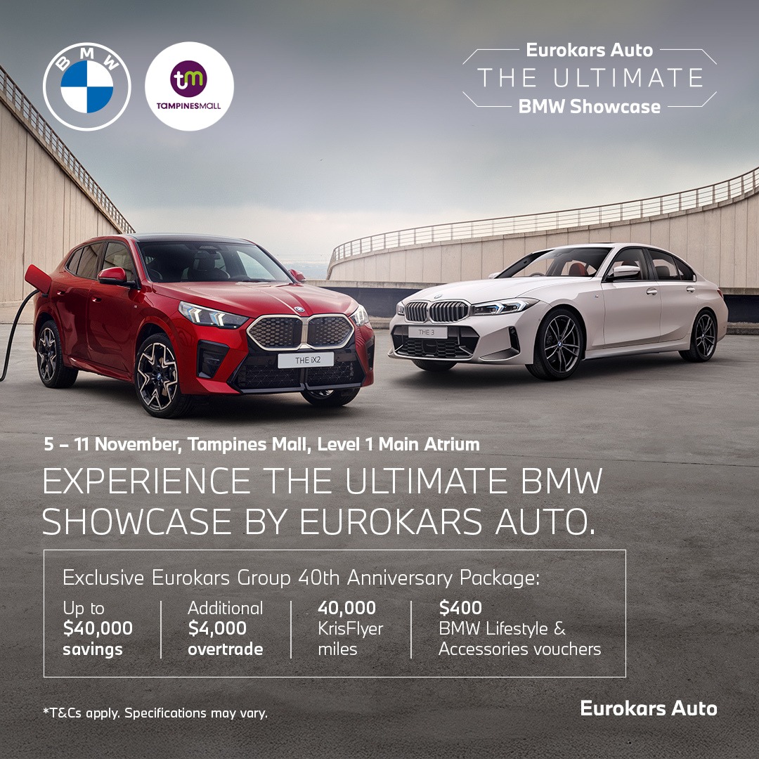 BMW Eurokars 40th: $40K Savings & Exclusive Offers | Tampines Mall News