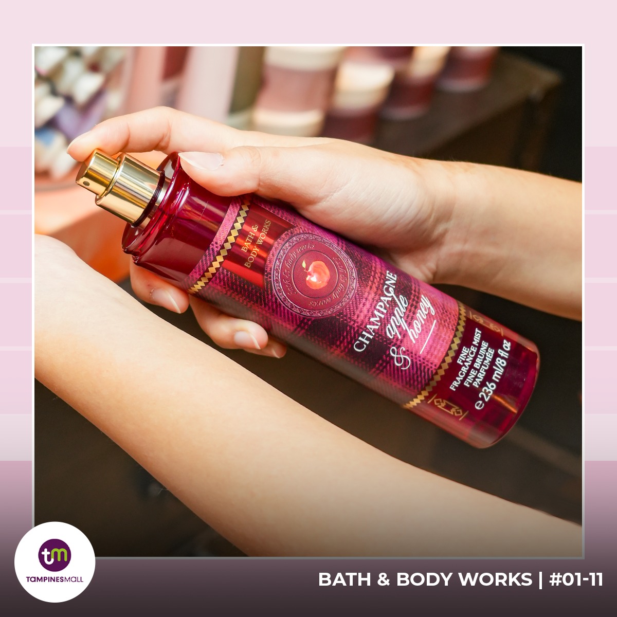 Bath & Body Works Champagne Apple & Honey Fine Fragrance Mist