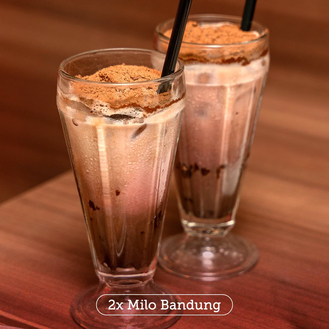 Milo Bandung drink at Swensen's