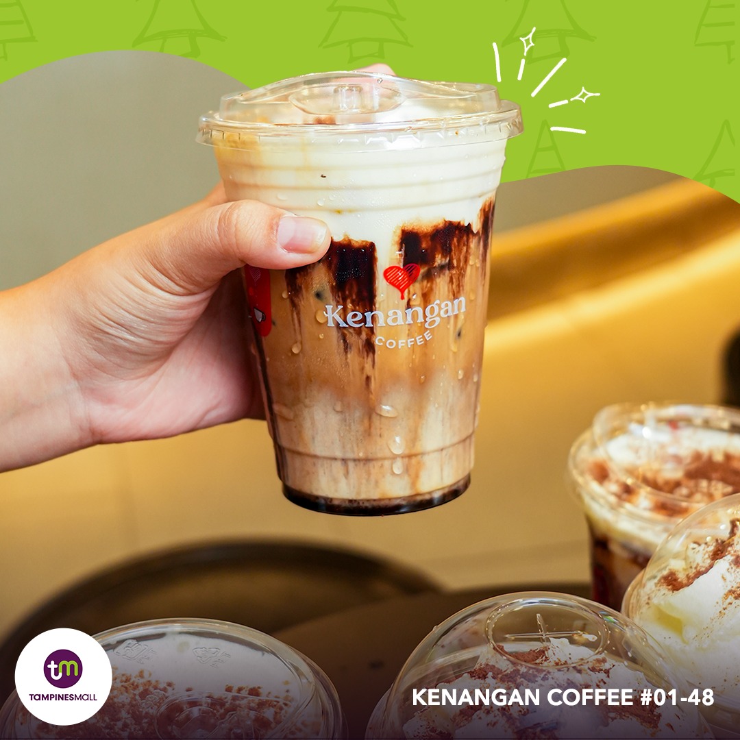 A delightful classic Tiramisu from Kenangan Coffee