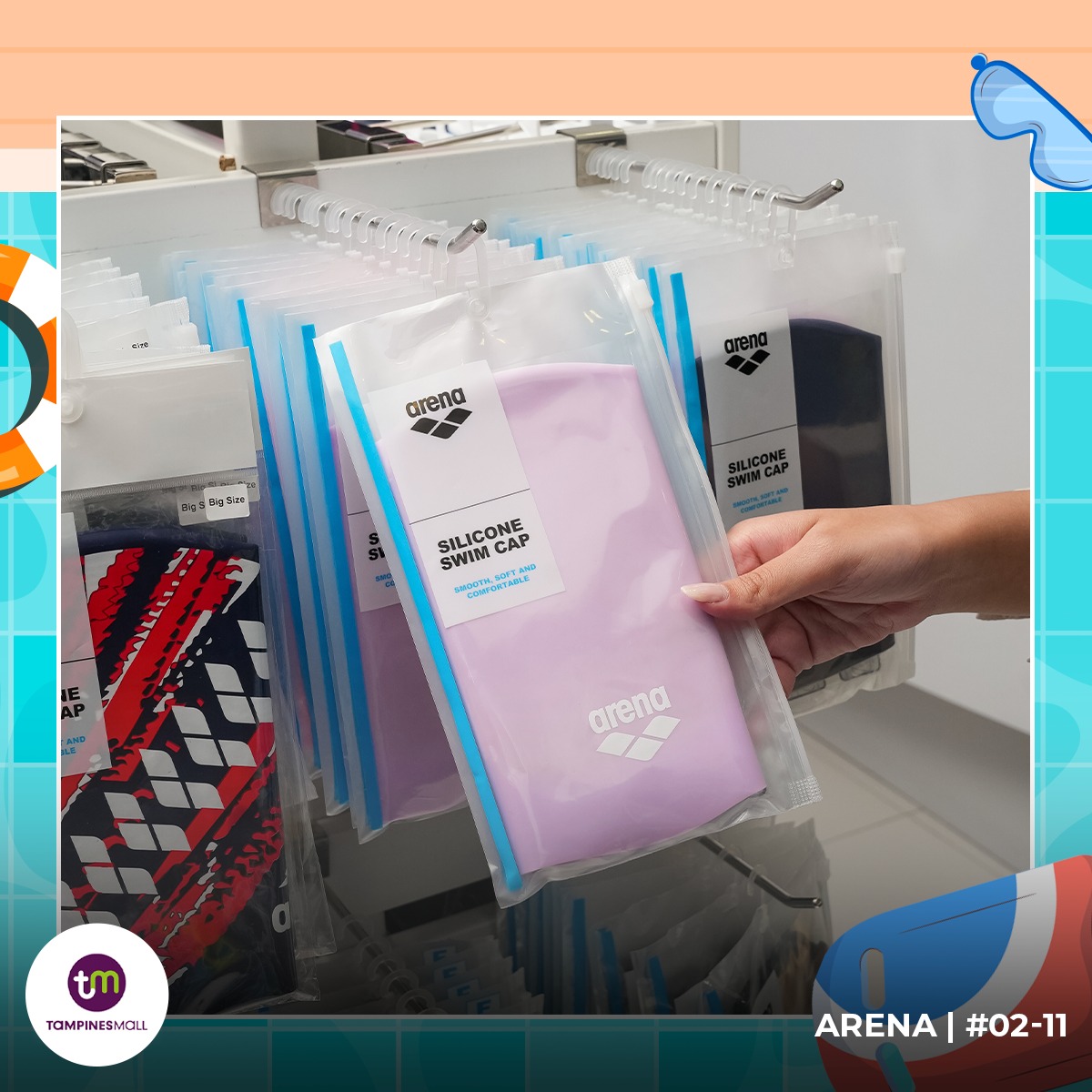 High-performance fitness swim goggles