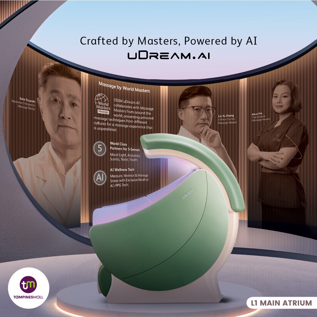 Special launch event setup with TWG tea