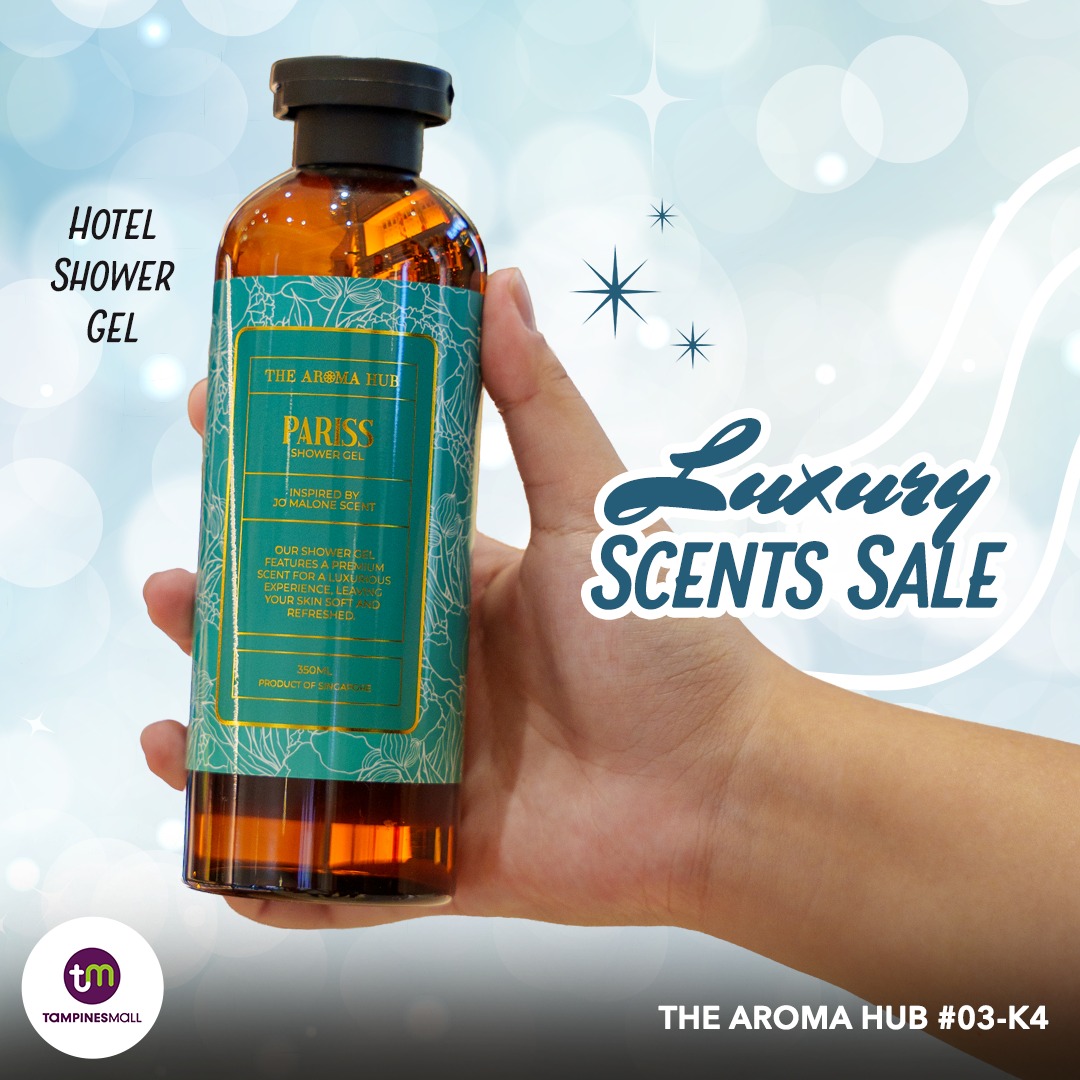 Premium shower gels from the Hotel Collection