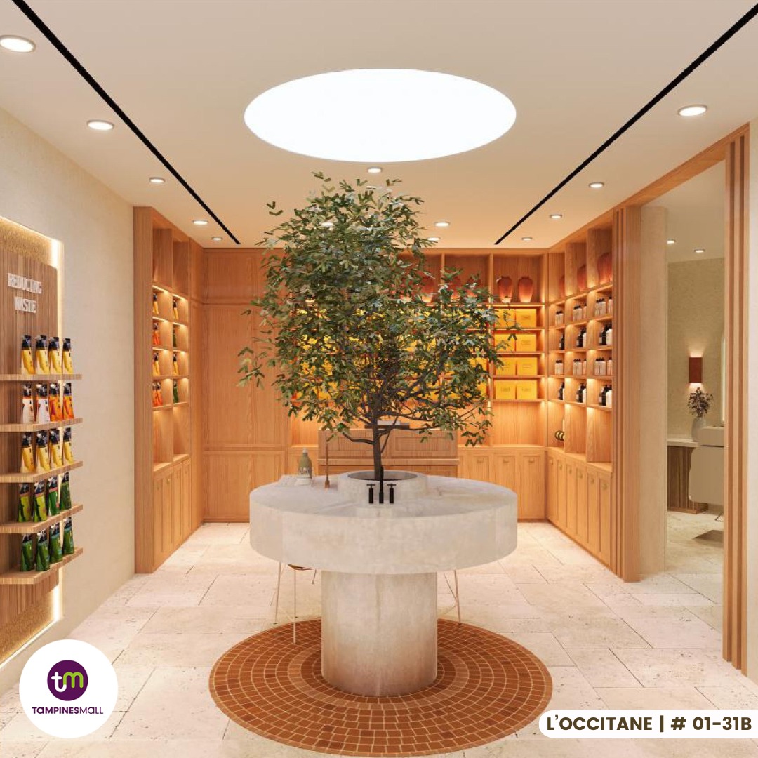 L'OCCITANE en Provence boutique at Tampines Mall