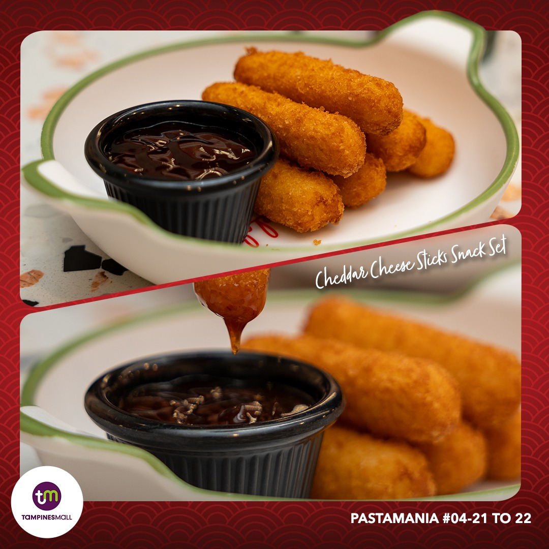 Golden brown Cheddar Cheese Sticks