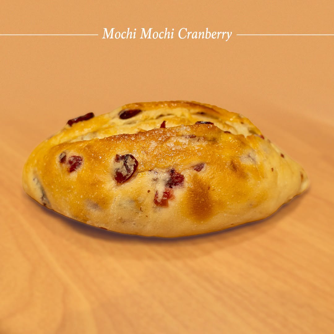 Mochi Mochi Cranberry pastry from Gokoku Japanese Bakery