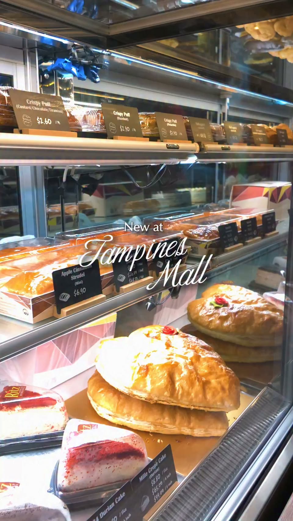 Ritz Apple Strudel at Tampines Mall