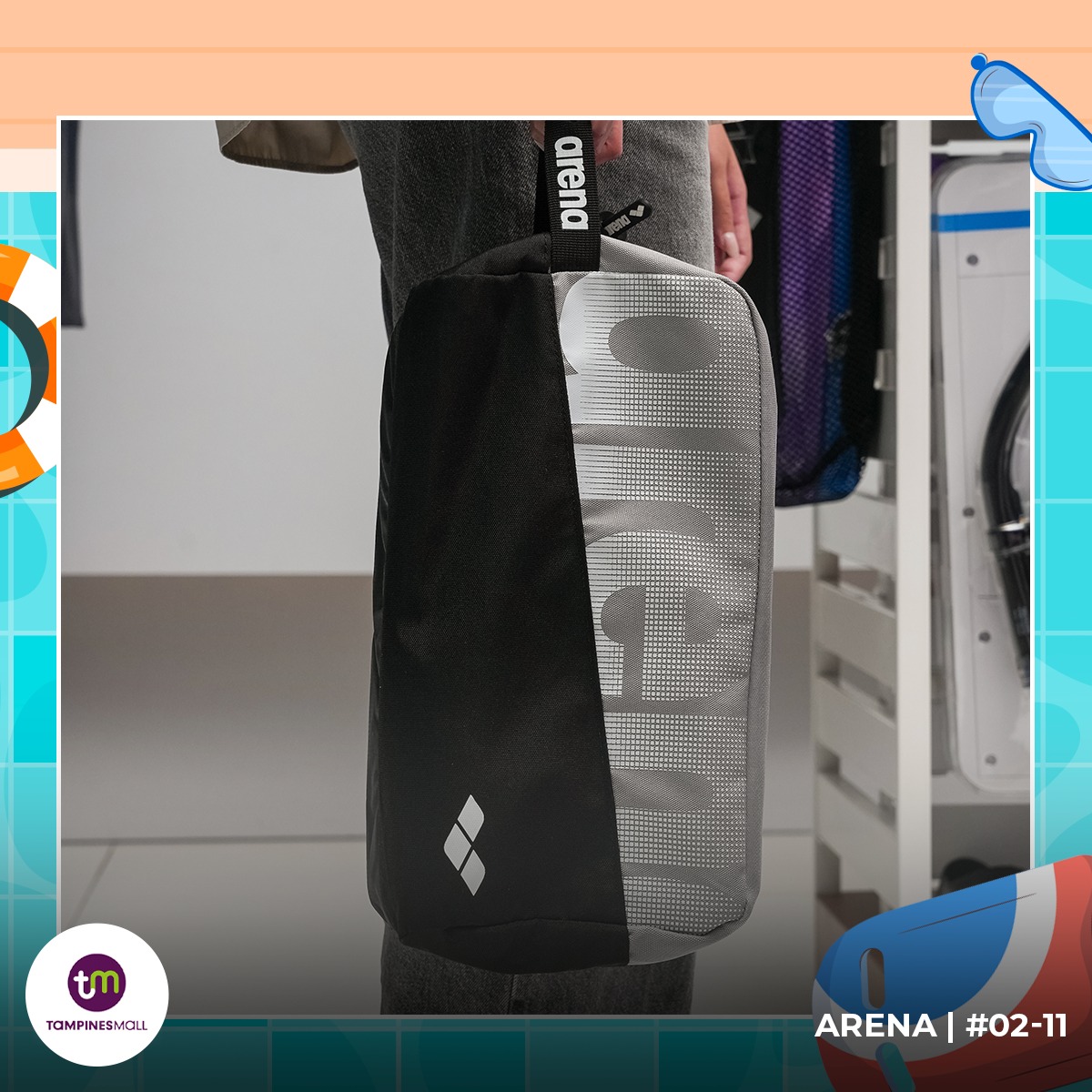 Ergonomic hand paddles designed for swim training.