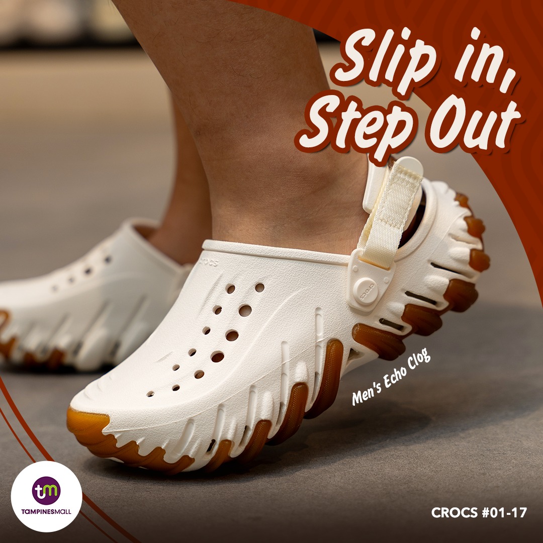 The modern design of the Crocs Echo Mary Jane for women