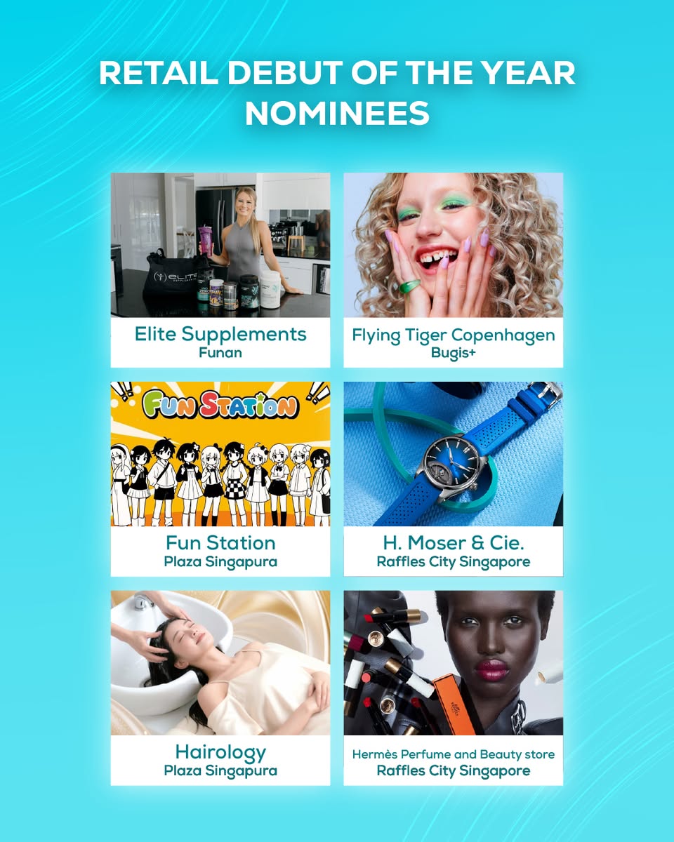 Close-up of a new-to-market brand storefront