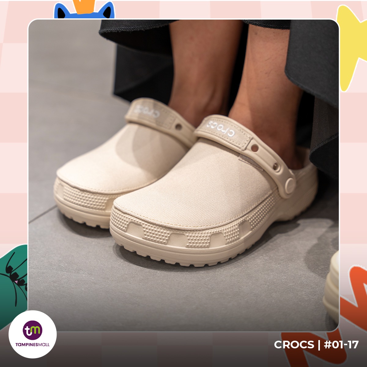 Fashionable Crocs clogs showcasing comfort