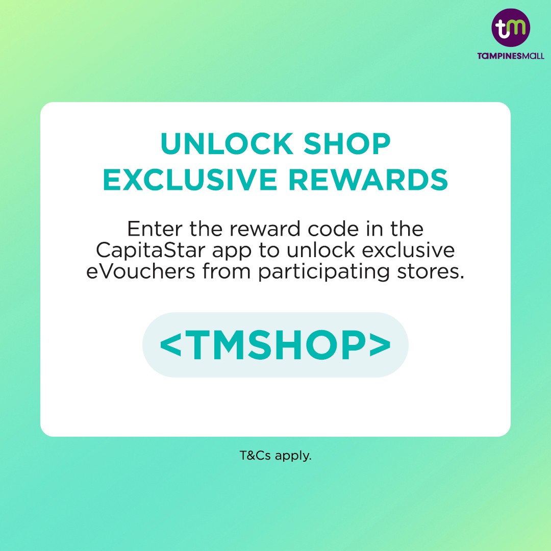 Promotional image for The Great Shop-A-Thon at Tampines Mall