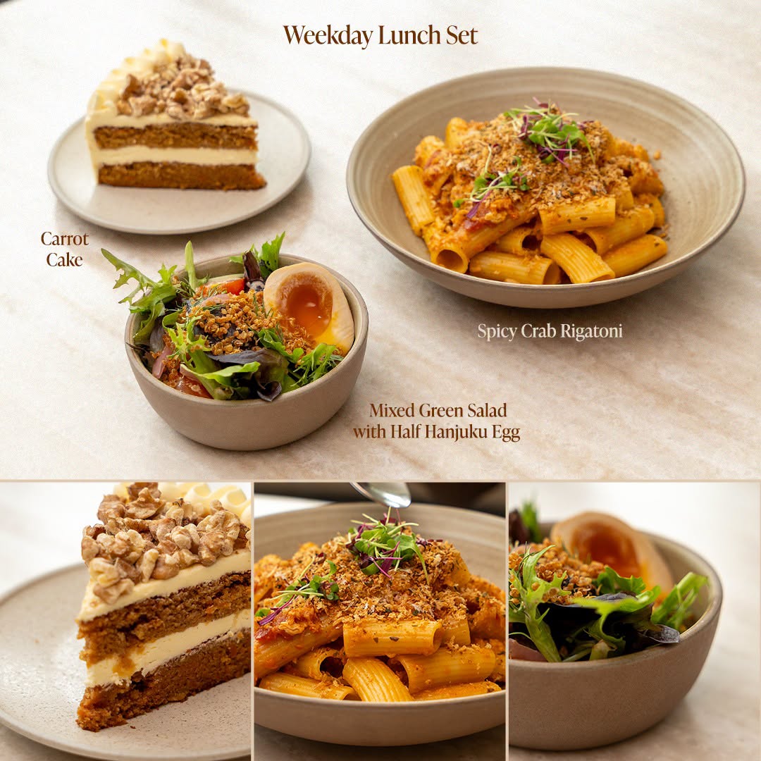 Weekday Lunch Set items at Lola's Cafe
